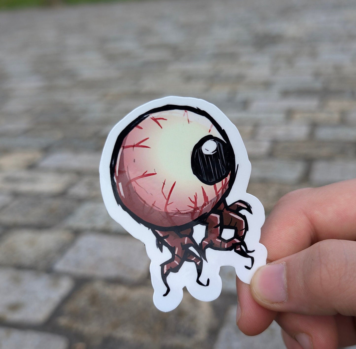 Melting Eyeball Sticker | Don't Starve | Terraria | Water Bottle | Laptop | Waterproof | Cute