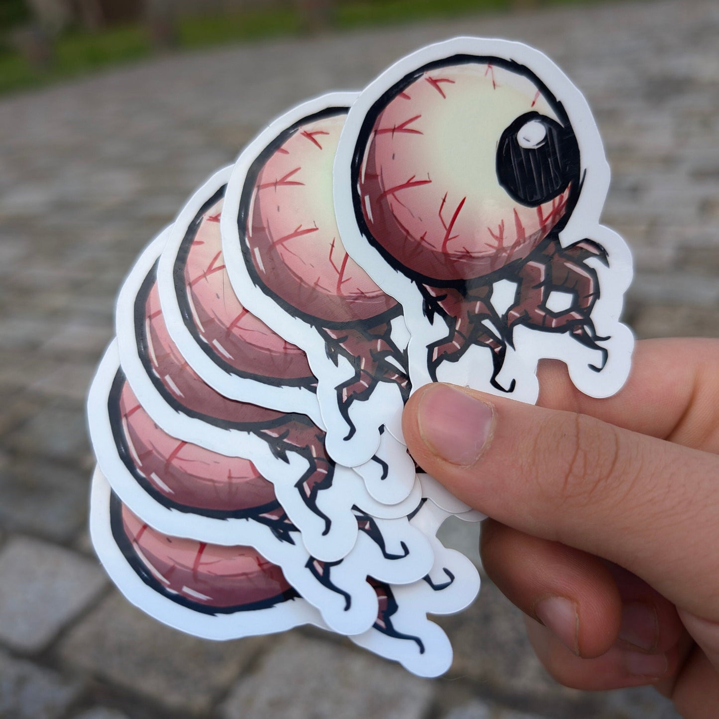 Melting Eyeball Sticker | Don't Starve | Terraria | Water Bottle | Laptop | Waterproof | Cute